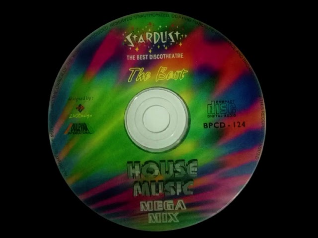 STARDUST house music MEGA MIX audio CD version class=