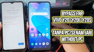 Bypass frp vivo y20/y20i/y20s without pc work 100% unlock frp lupa akun google/terkunci akun