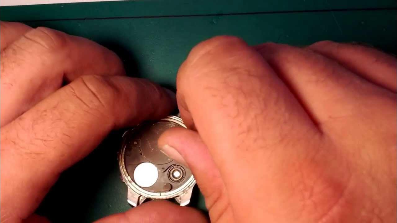 Tissot как поменять батарейку Tissot T Touch Repair-Movement disassembly Part1 - YouTube