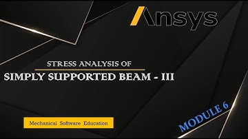 Inclined Load, Uniformly Varying Load (UVL), Moment in Simply Supported Beam | ANSYS APDL |