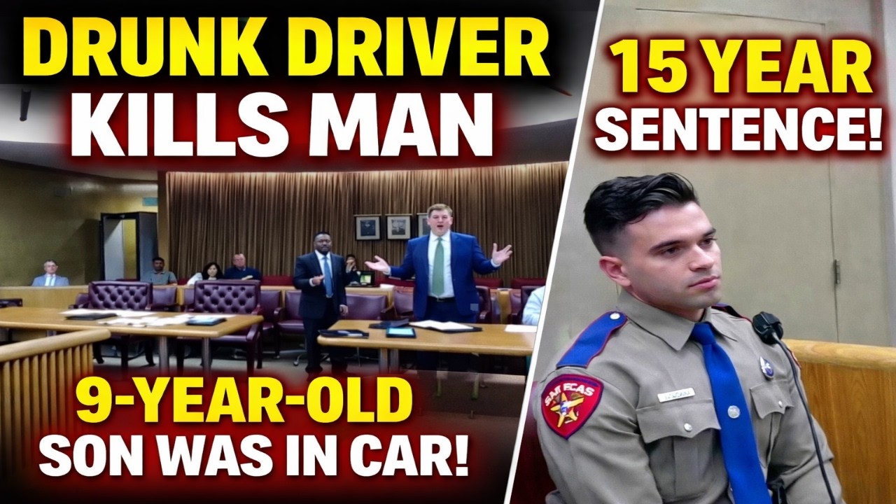 Drunk Driver With 9-Year-Old Son Kills Man — Judge Hands Down 15 Year ...