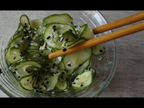 SALADA DE PEPINO AGRIDOCE - SUNOMONO