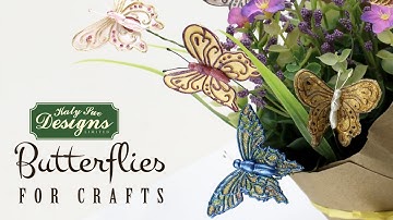 Create Stunning Butterflies For Crafts & Card Making