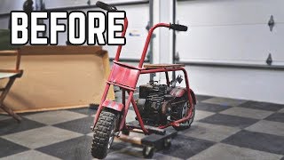 We restore an old mini bike! vintage stiff chassis bikes are popular
right now, many people upgrade them with predator 212 engines and go
racing, but we...