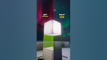 Choose Your Minecraft Aurora Shaders #shorts