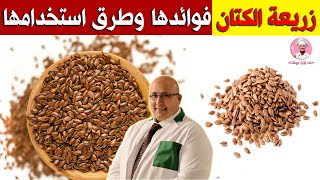 زريعة الكتان فوائدها وطرق استخدامها الصحية مع الدكتور عماد ميزاب