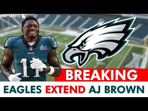 A.J. Brown, Eagles agree on three-year extension: Pro Bowler ...