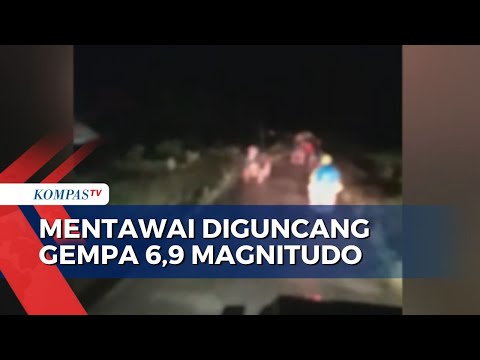 BREAKING NEWS! Gempa Bermagnitudo 6,9 Guncang Kepulauan Mentawai Sumatera Barat