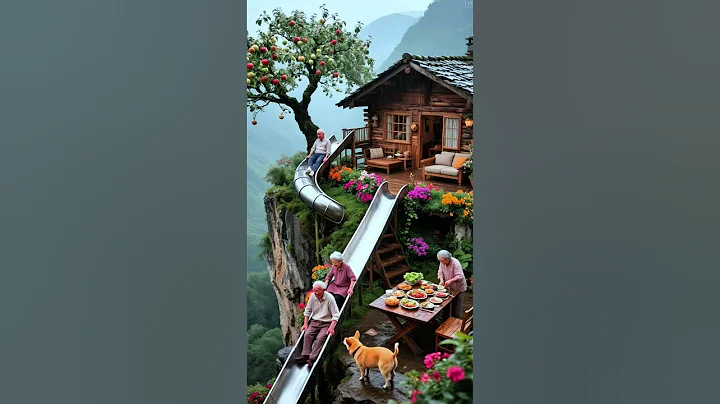 Healing small villages#countrysidelife #relaxingmusic #healingvibes #slowliving #nature #shorts thumbnail