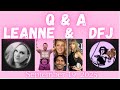 Q & A DFJ with Leanne Newton - It Ends with Us SAGA