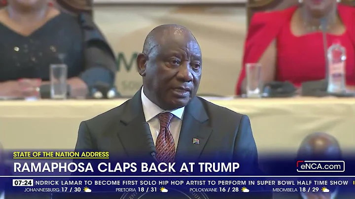 'We will not be bullied', Ramaphosa claps back at Trump