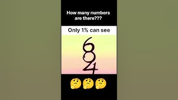 How many numbers are there in picture? #puzzlebits #puzzle #visiontest