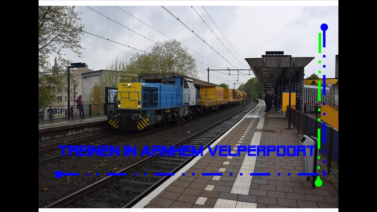 Treinen in Arnhem Velperpoort