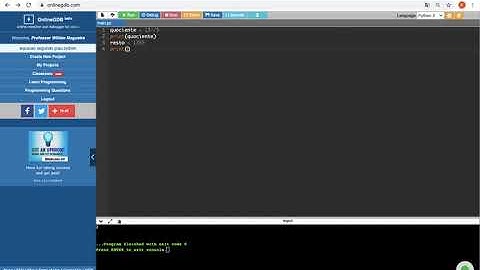 Operadores especiais de divisão DIV e MOD em Python.