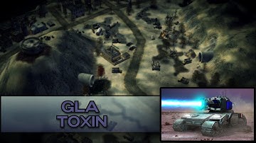C&C Contra X Beta 2 Laser Generals Challenge #3 vs GLA Toxin General [Hard]