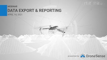 DroneSense Data Export & Reporting