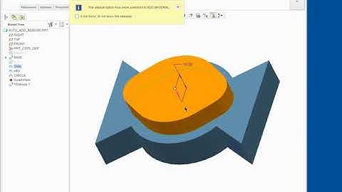 Automatically Adding and Removing Material - Creo