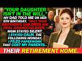 My Dad Cut My Adopted Daughter From His Will — He Forgot I Owned His Retirement Home