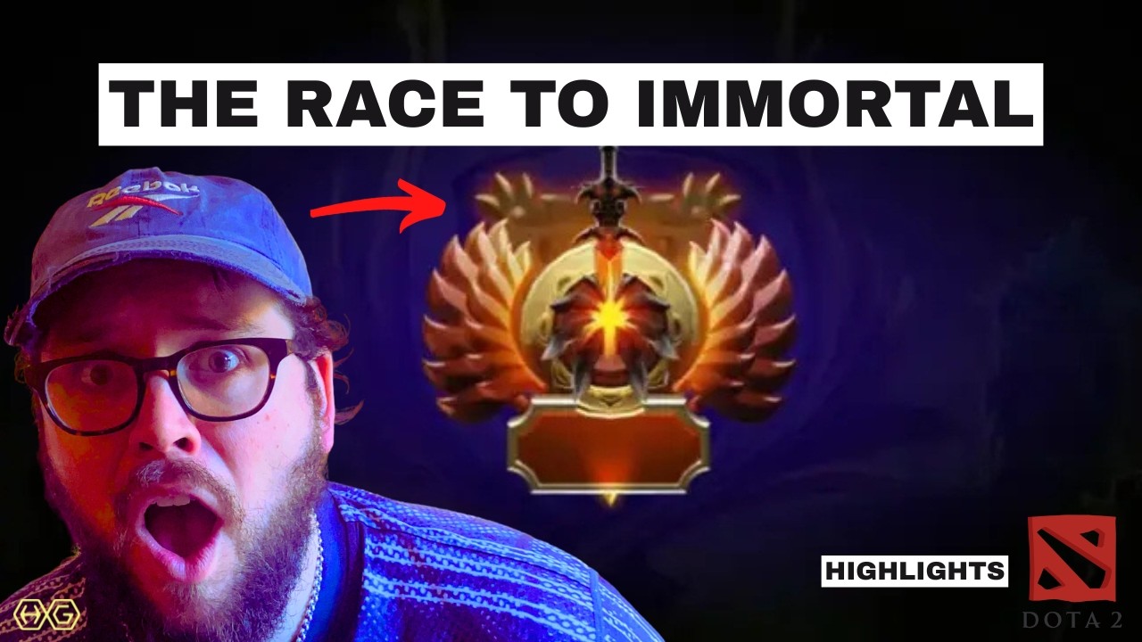 Dota 2 Race to Immortal [Highlights] - YouTube