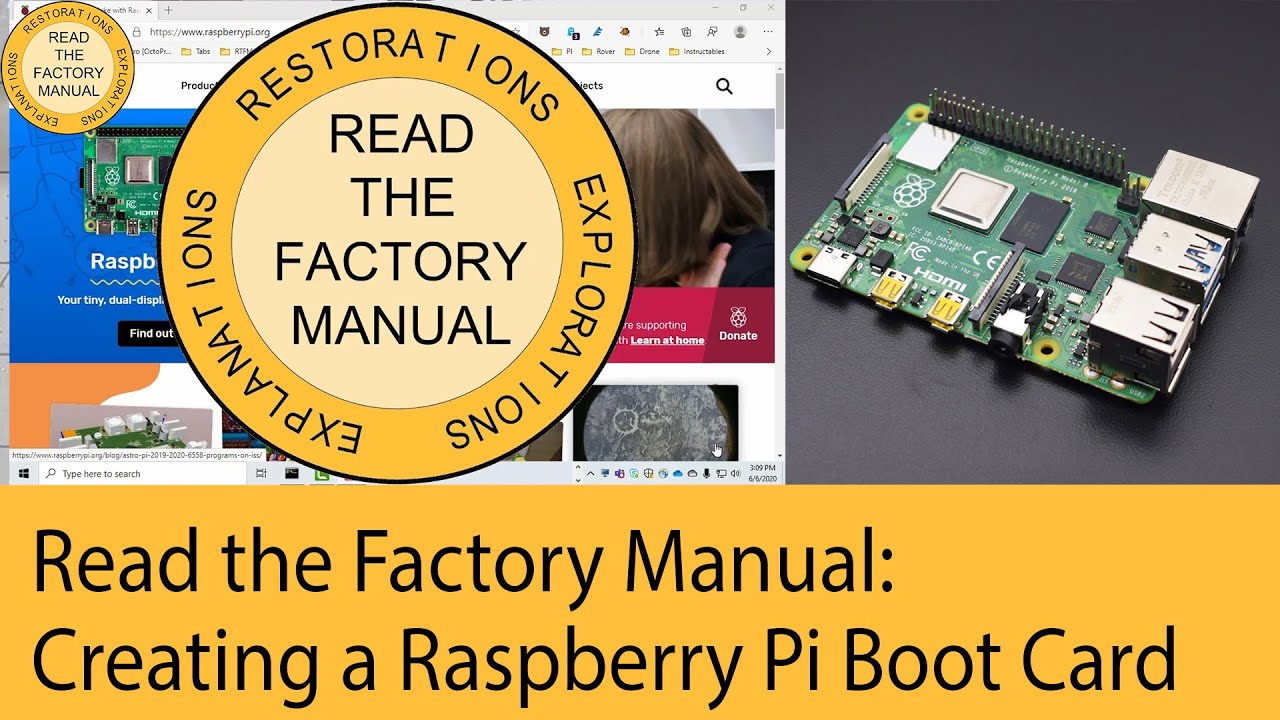 GMR Create Boot SD Card for your Raspberry - YouTube