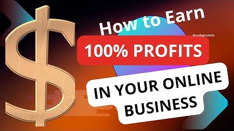 Make 100% Profits in Your Online Business  #OnlineBusinessTips