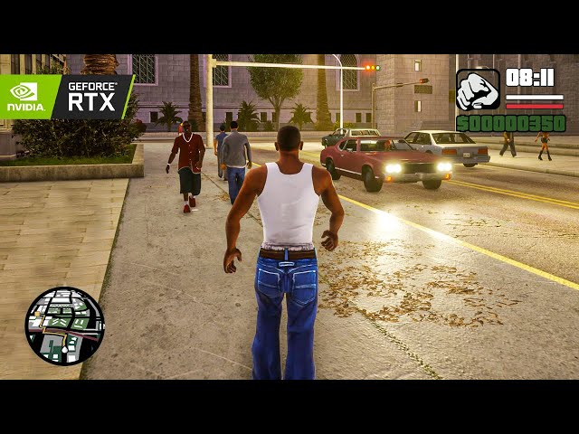 GTA San Andreas: Definitive Edition - First 10+ Minutes Gameplay  Walkthrough on RTX 3090 4k60fps 