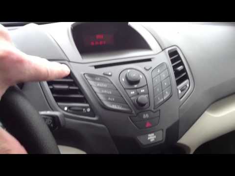 2013 Ford Fiesta Interior Standard Features