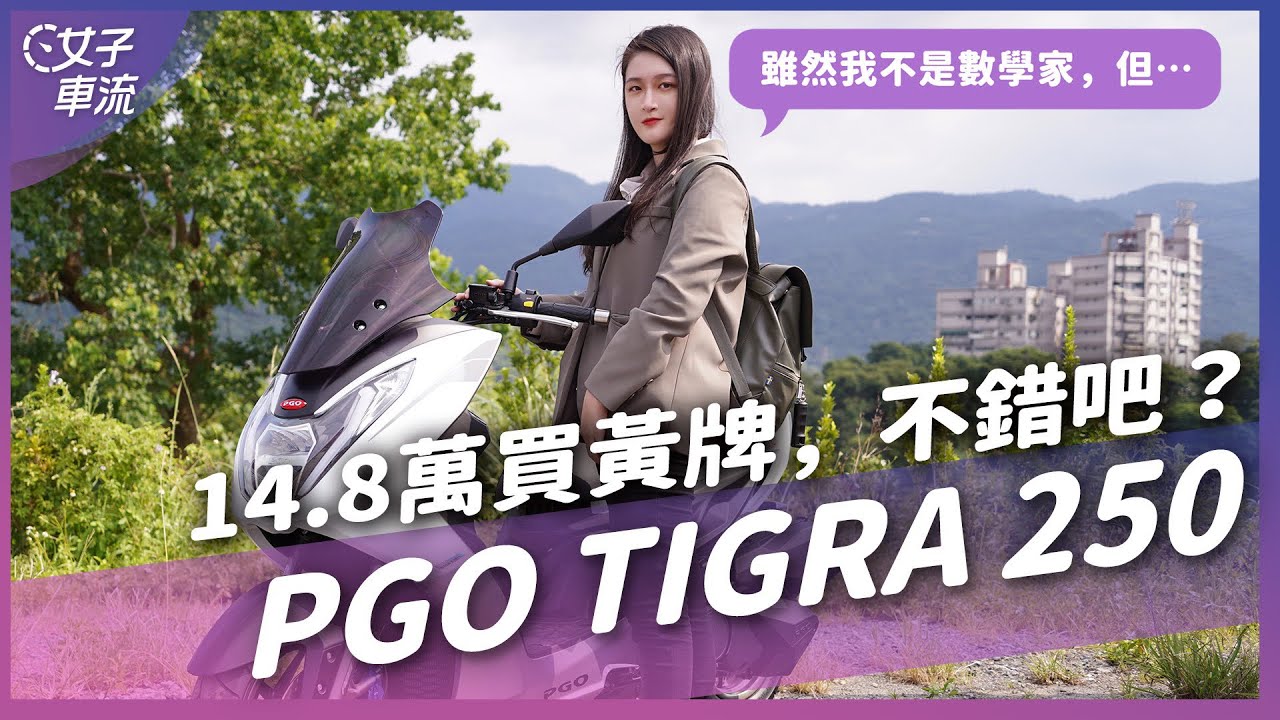 PGO TIGRA 250變黃牌！雖然我不是數學家 但14.8萬買路權還不錯吧？｜車壇新鮮事