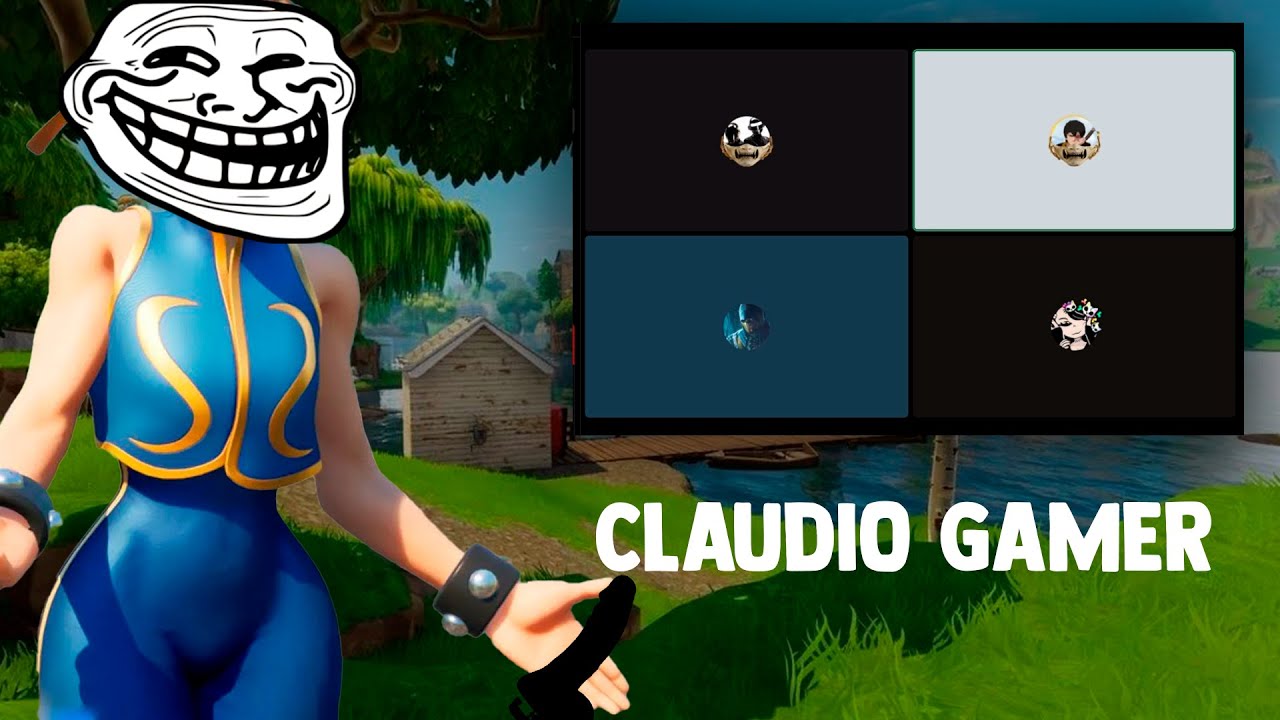 jogando fort no claudio gamer (cortes daa live)
