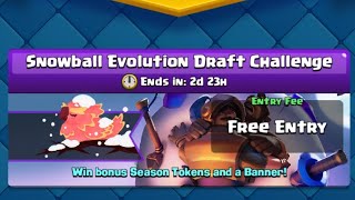 FIRST ATTACK|| I Choose the Best CARDS In SNOWBALL EVOLUTION DRAFT CHALLENGE || #snowballevolution