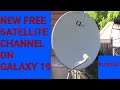 New free satellite channel on galaxy 19 97 west ku band