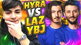 LAZ ve YBJ vs HYRA! *2 vs 1* Brawl Stars