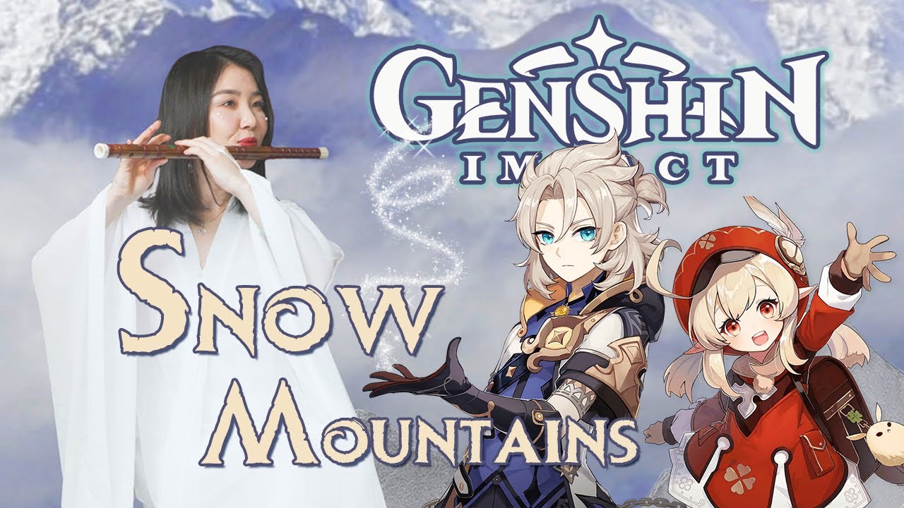 Snow Mountain, the Theme Song from Genshin Impact｜Chinese Bamboo Flute
