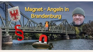 Magnet fishing... Mike explains what's allowed in Brandenburg...