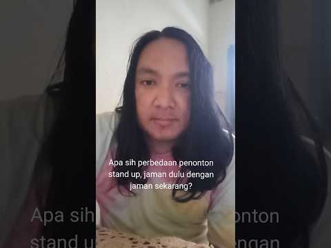 Penonton stand up jaman dulu, dengan jaman sekarang
