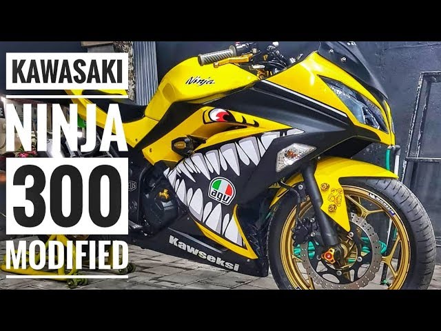 kawasaki ninja 300 yellow