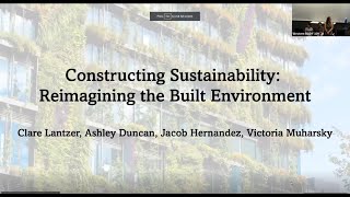 Constructing Sustainability: Reimagining the Build Environment
