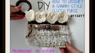 DIY Tutorial - Crochet Bohemian Clutch - Boho Evening Hand Bag - collab with Naztazia