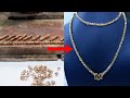 Making platinum necklaces for men pich jewelry handmade jewelry