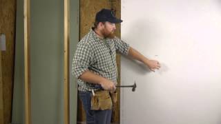 How to Install Drywall With Nails : Wall Repair