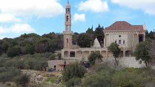 Toula تولا village in Batroun District, North Lebanon, St-Doméce Mar Doumit parish Christian church