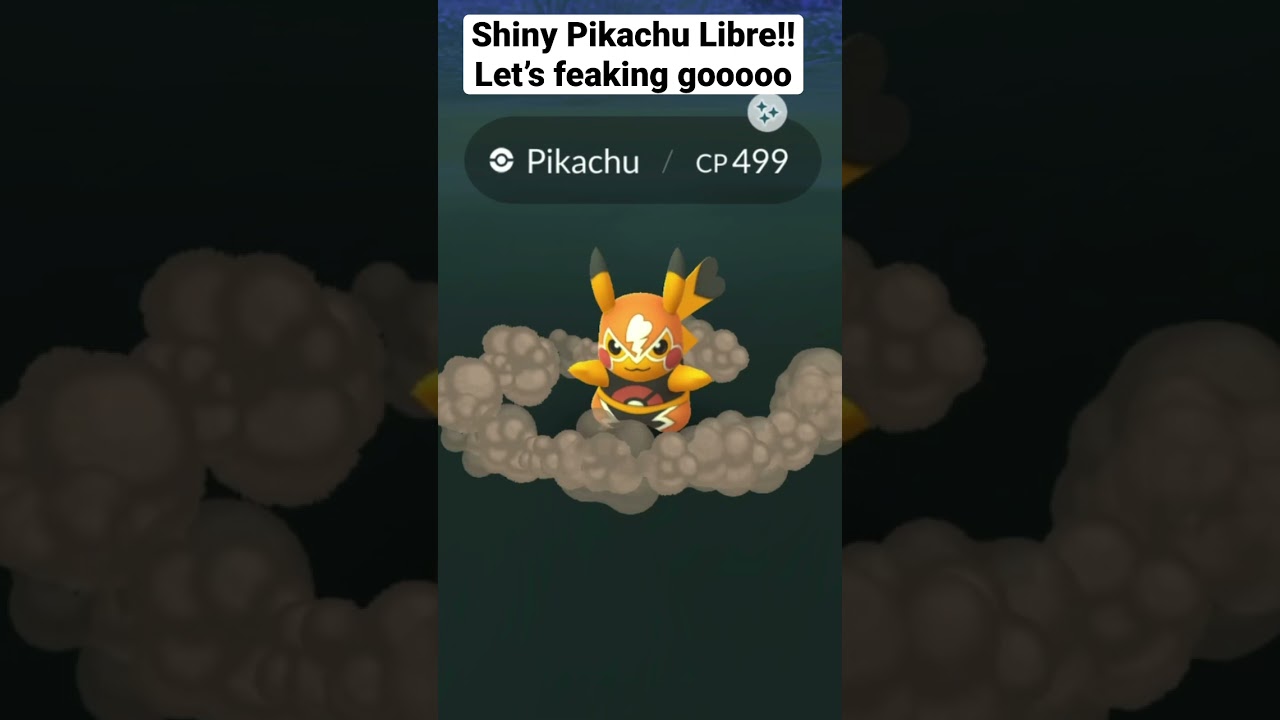 Pokemon Go ✨Shiny Pika Libre✨
