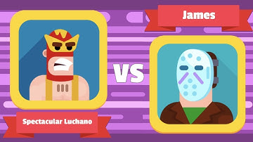 Bowmasters - Gameplay Walkthrough Part 23 - Spectacular Luchano vs James Epic Wins (iOS, Android)