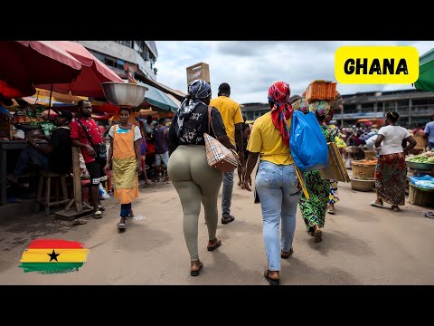 Rural African Walk 🇬🇭 | Exploring Everyday Life in Ghana