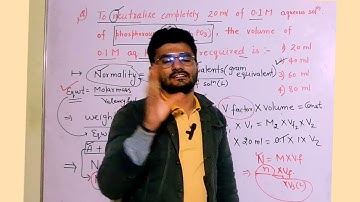 To neutralise 20 ml of 0.1 M aqueous solution of phosphorus acid volume of 0.1M KOH solution is #1k