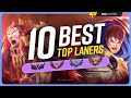 The 10 best top laners to escape low elo in season 14  league of legends