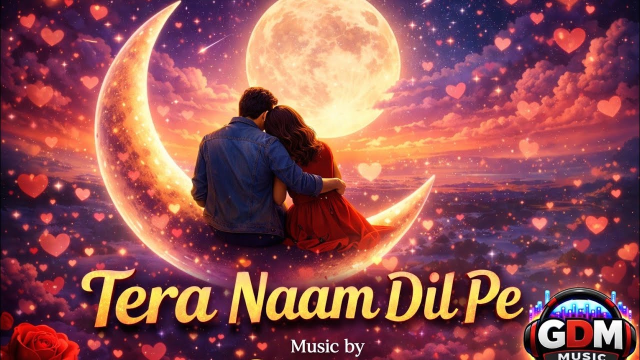 Tera Naam Dil Pe | Romantic Hindi Love Song 2026 | Valentine Special | Male Female Duet | GDM Music