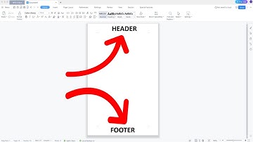 How To add Header And Footer In WPS Office