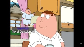 Psychoanalytic Approach to Personality - Id, Superego, and ego. Family Guy - Peters conscience.