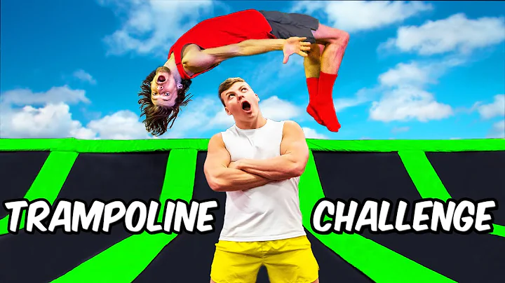 EXTREME TRAMPOLINE COMPETITION!